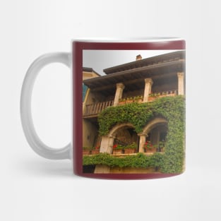 Building in Torri del Benaco, North East Italy Mug